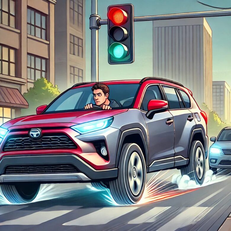 rav4のイラスト画像