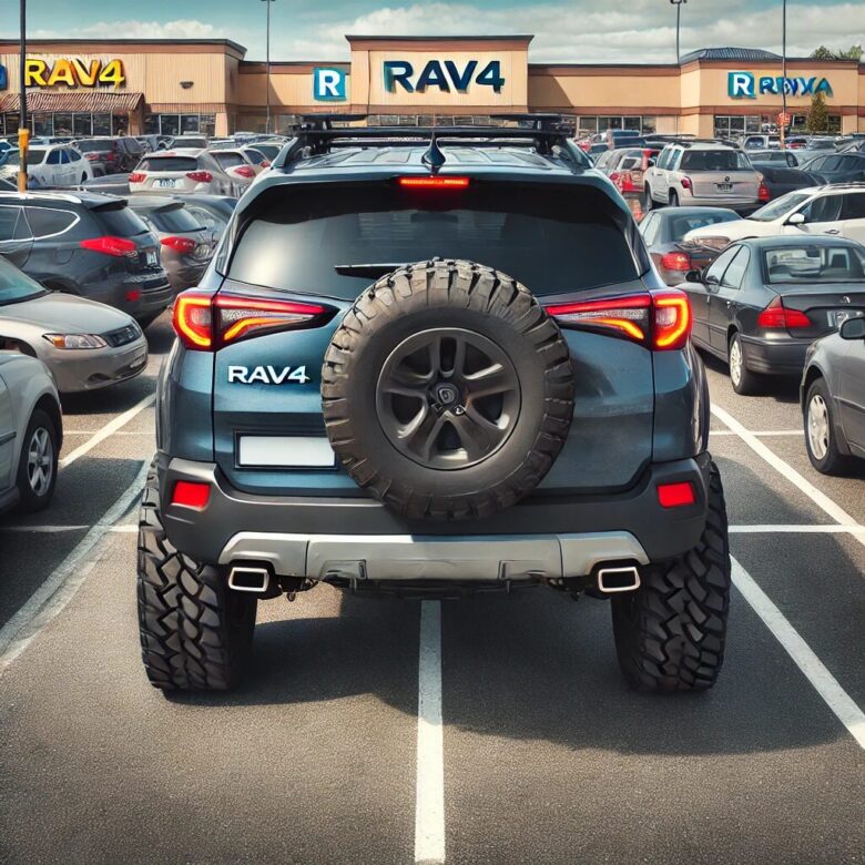 rav4のイラスト画像