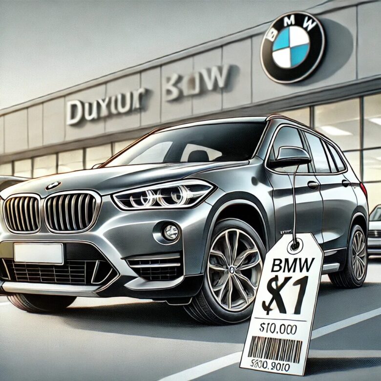 bmw x1のイラスト画像