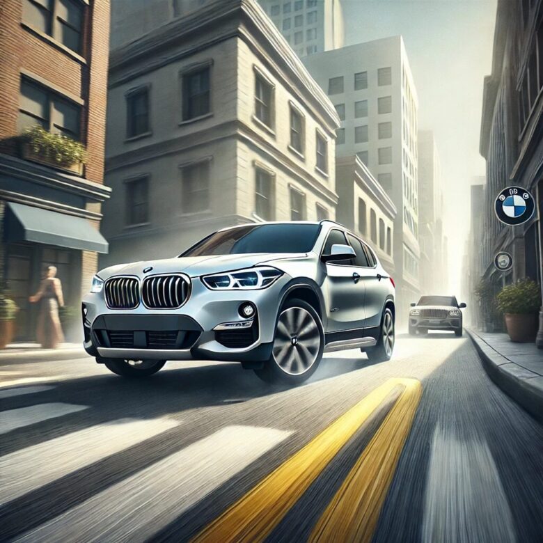 bmw x1のイラスト画像